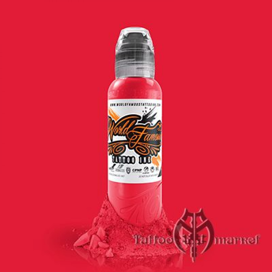 Краска World Famous Tattoo Ink Rose Red